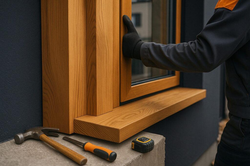 Holzfenster Austausch hier vor Ort